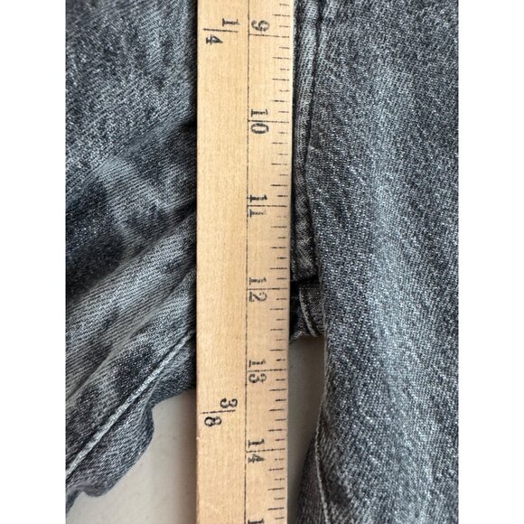 Wrangler Wanderer Laser acid wash‎ 622 High Rise Flare Jeans sz 29 - Picture 8 of 11